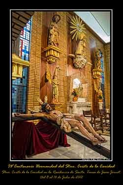 Stmo. Cristo de la Caridad en la capilla de la Residencia de Ancianos de Sta. María de Jesús Jornet.